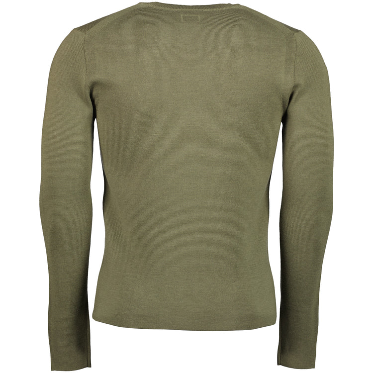 Metropolis Crewneck Merino Knit - Casual Basement