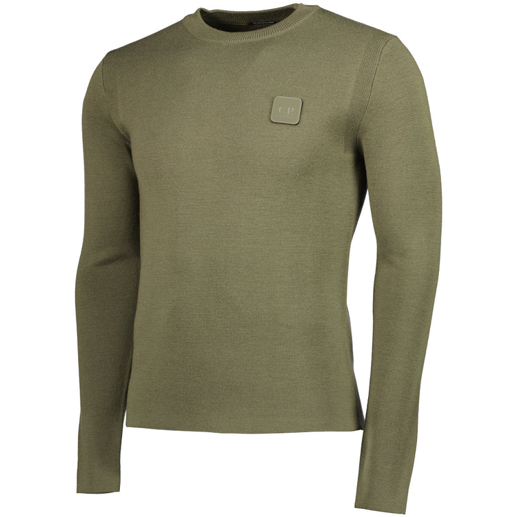 Metropolis Crewneck Merino Knit - Casual Basement