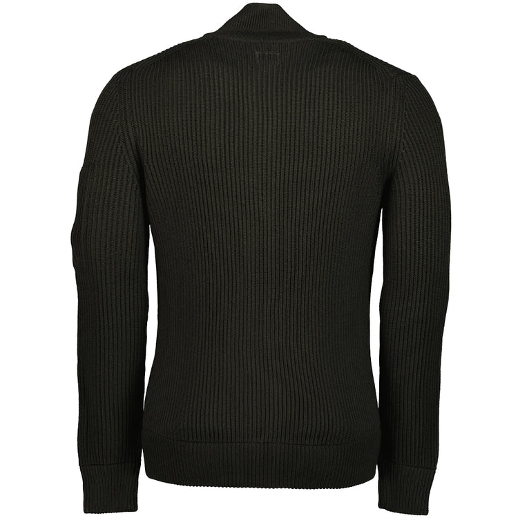 Merino Wool Lens Cardigan - Casual Basement