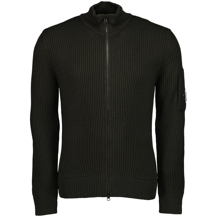 Merino Wool Lens Cardigan - Casual Basement
