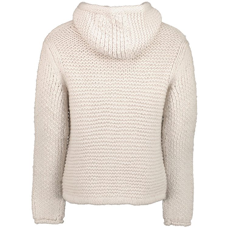 Handmade Wool Hooded Heavy Knit - Casual Basement