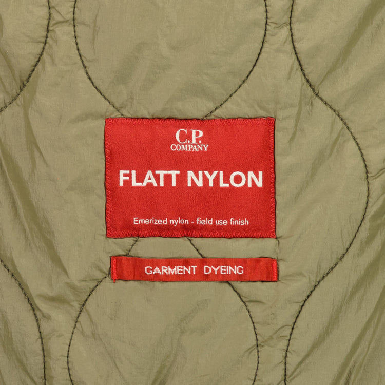 Flatt Nylon Padded Lens Jacket - Casual Basement