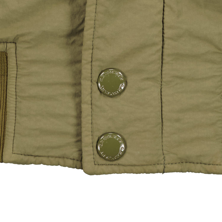 Flatt Nylon Padded Lens Jacket - Casual Basement