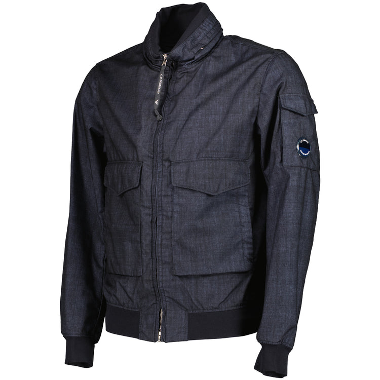 C.P. Company x Armani Wool Gum Bomber Jacket - Casual Basement