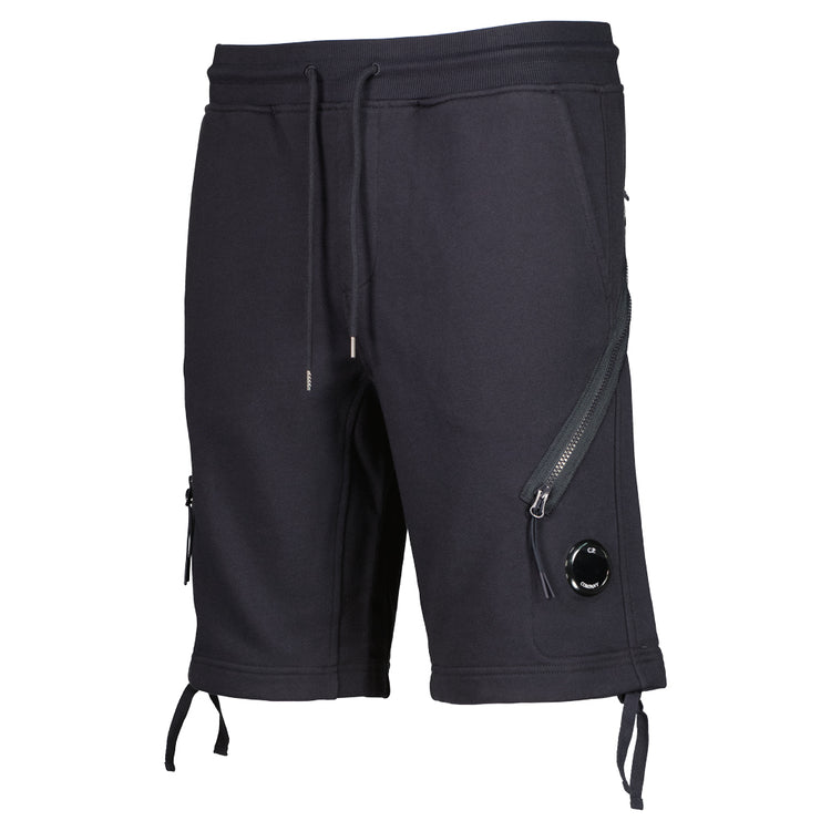 Diagonal Fleece Lens Sweat Shorts - Casual Basement