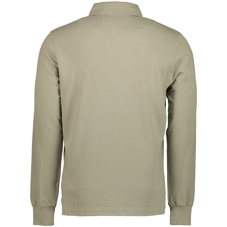 Light Fleece Polo Collared Sweatshirt - Casual Basement