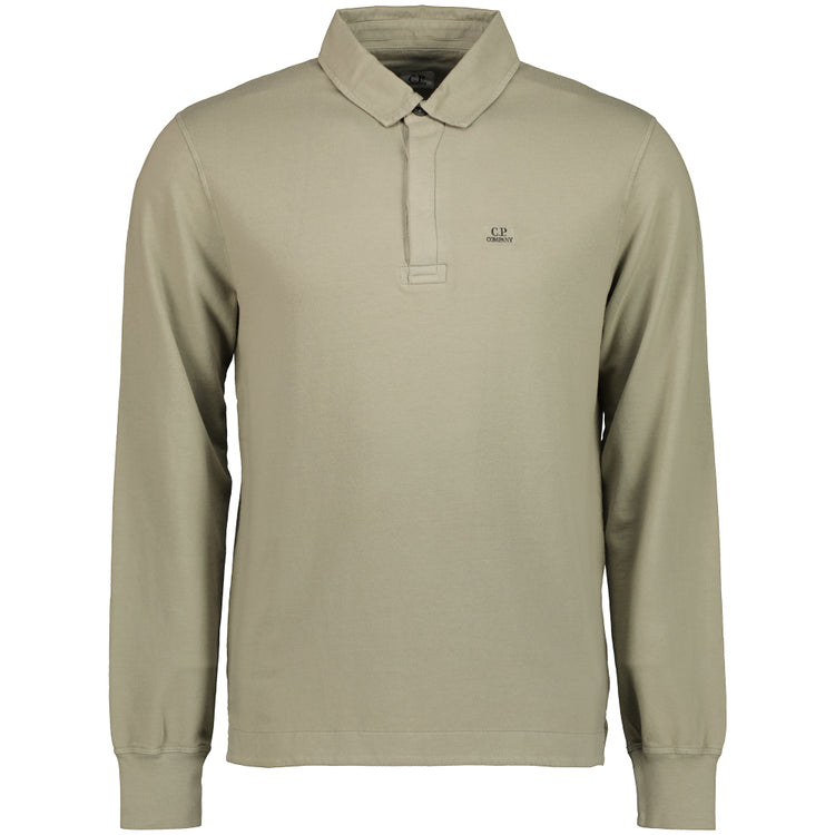 Light Fleece Polo Collared Sweatshirt - Casual Basement