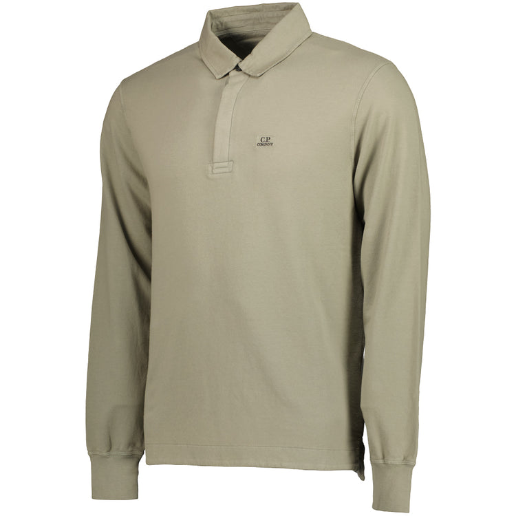 Light Fleece Polo Collared Sweatshirt - Casual Basement