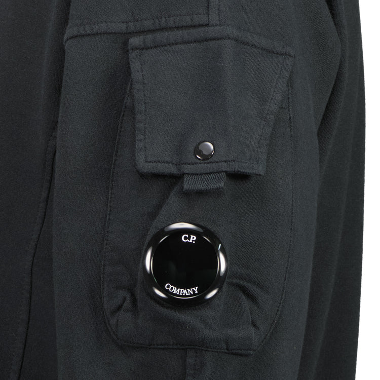 Light Fleece Polo Collar Lens Sweatshirt - Casual Basement