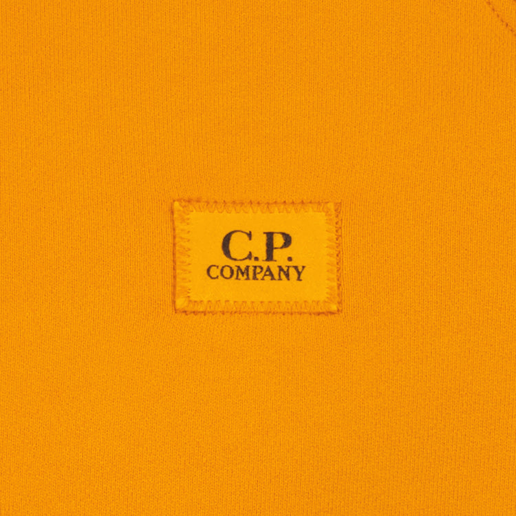 Brushed Fleece Logo Patch Sweatshirt - Casual Basement