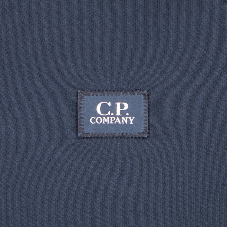 Brushed Fleece Logo Patch Sweatshirt - Casual Basement