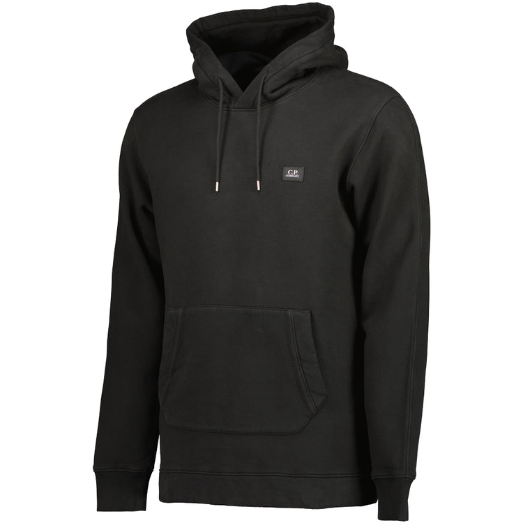 Pullover Logo Patch Hoodie - Casual Basement