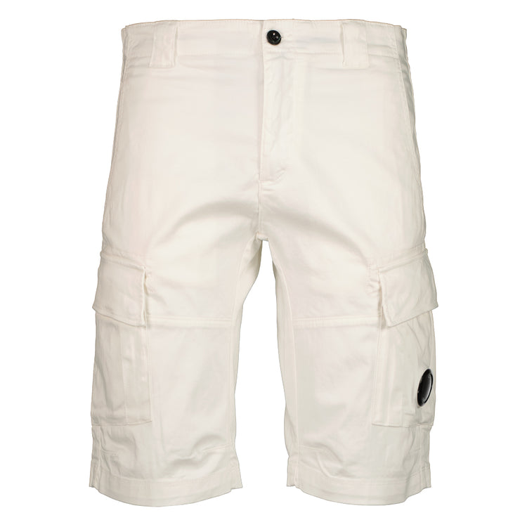 Satin Stretch Lens Cargo Shorts - Casual Basement