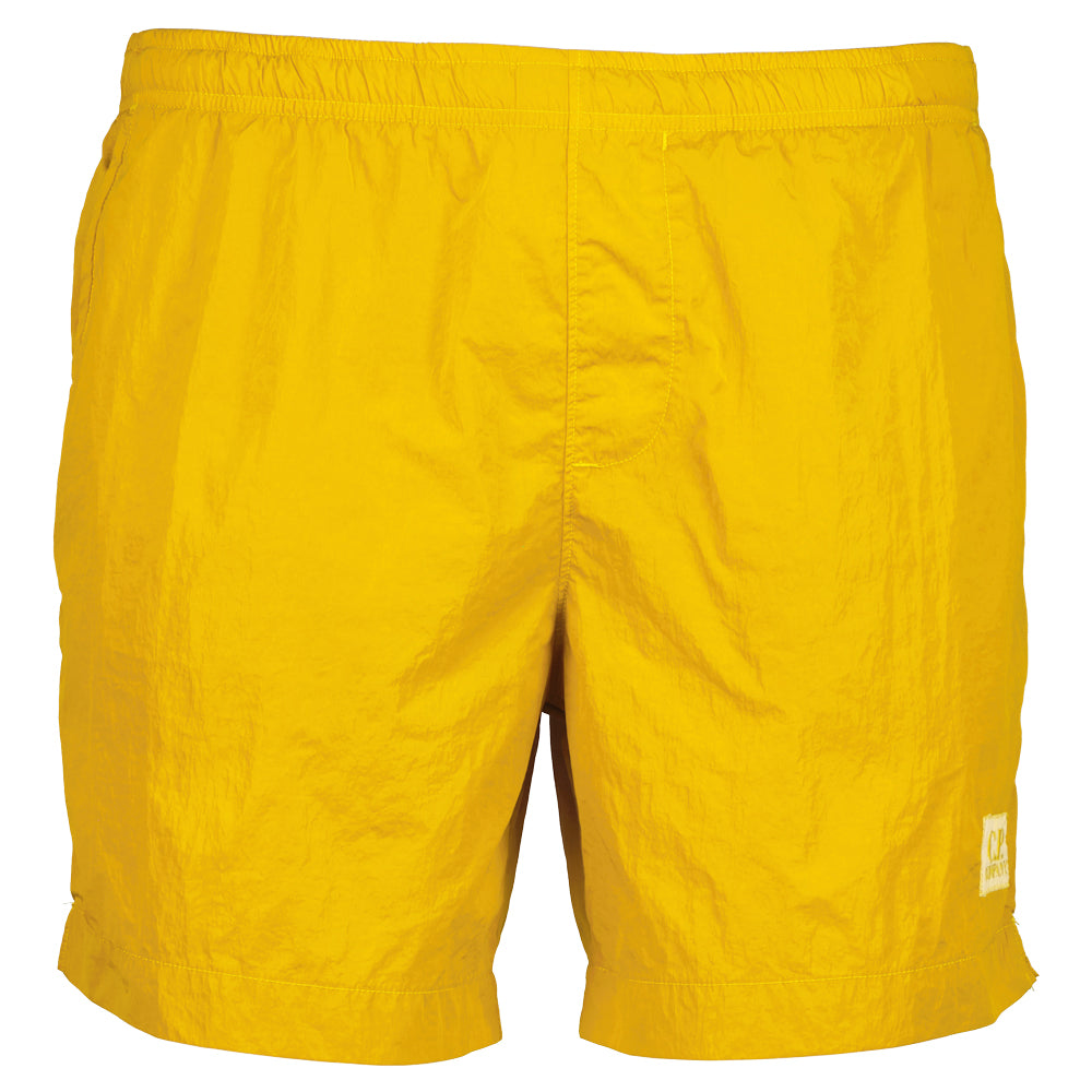 C.P. Company Chrome Boxer Swim Shorts Nugget Gold