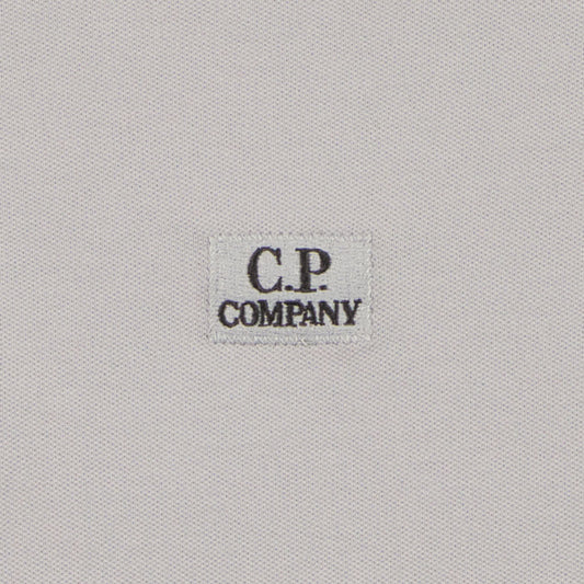 Stretch Piquet Logo Patch Polo - Casual Basement