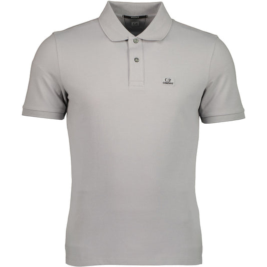 Stretch Piquet Logo Patch Polo - Casual Basement