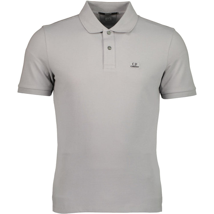 Stretch Piquet Logo Patch Polo - Casual Basement