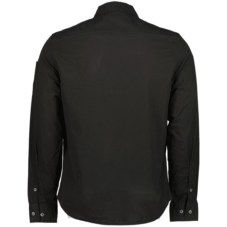 Gabardine Zip Up Lens Overshirt - Casual Basement