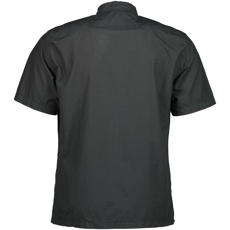 Short Sleeve Popeline Shirt - Casual Basement