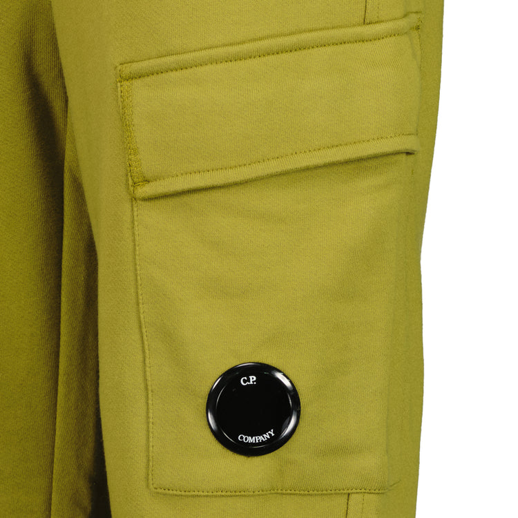 Diagonal Fleece Lens Sweat Cargo Pants - Casual Basement