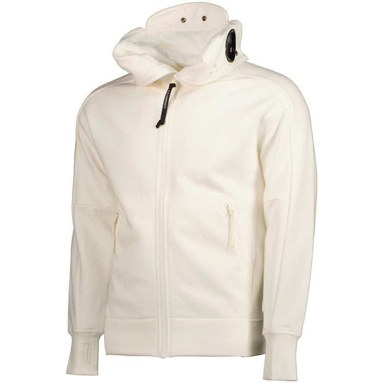 Hooded Explorer Goggle Zip Up Sweatshirt - Casual Basement