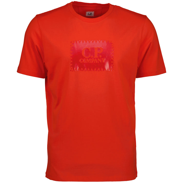 Stamp Print T-Shirt - Casual Basement
