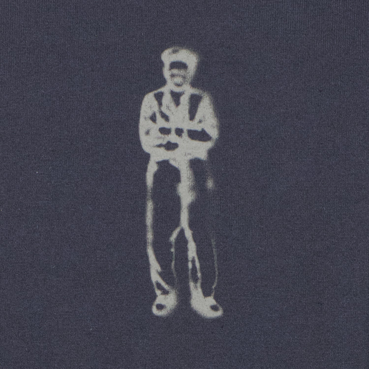 Mercerized Jersey Sailor Print T-Shirt - Casual Basement