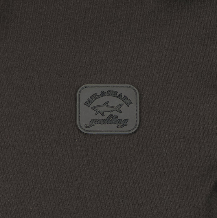 Aqua Interlock Half Zip Polo - Casual Basement