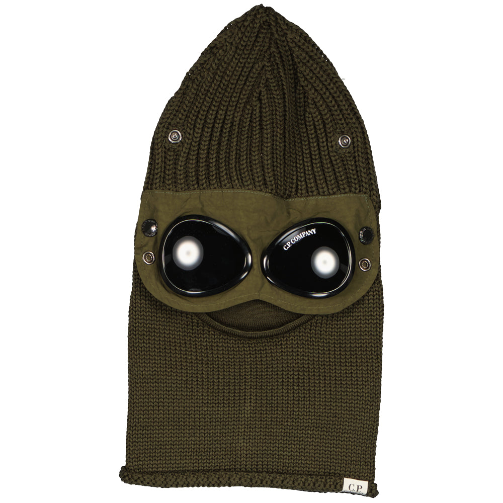 【名作】C.P. COMPANY Baraclava knit C.P. Company goggle-detail Knit Balaclava | Black | FARFETCH