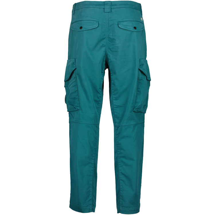 Stretch Satin Lens Cargo Pants - Casual Basement