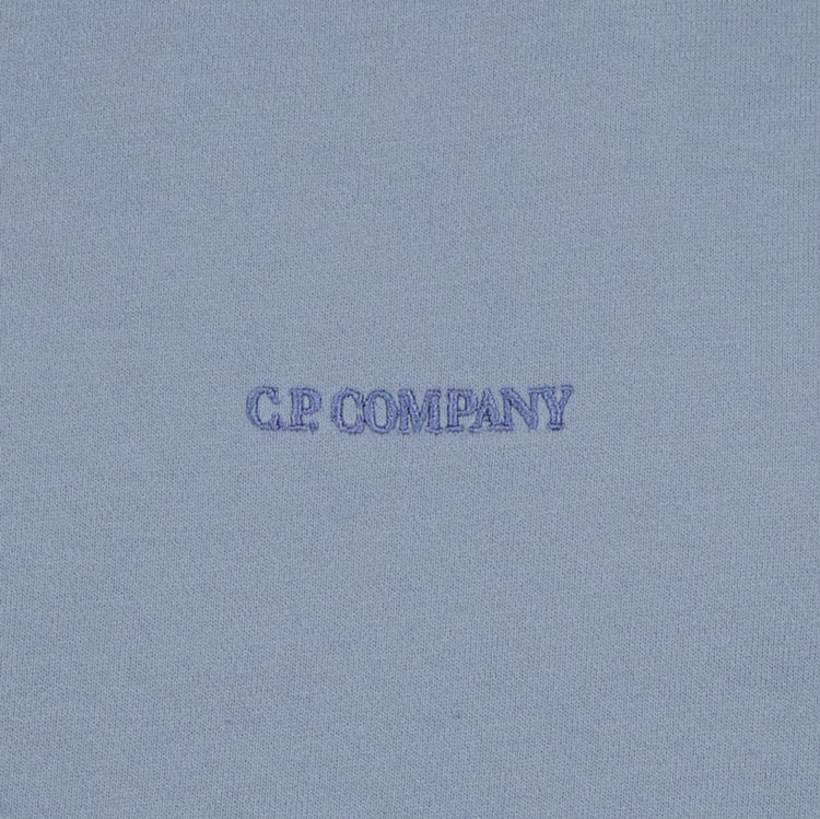 Brushed Fleece Centre Logo Sweatshirt - Casual Basement