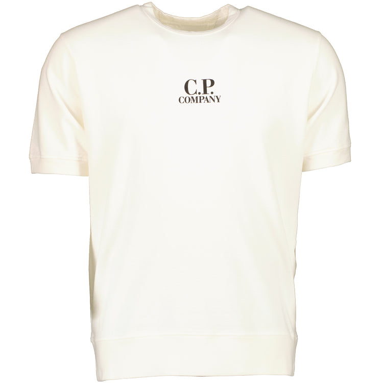 Short Sleeve Light Fleece Logo Sweatshirt - Casual Basement