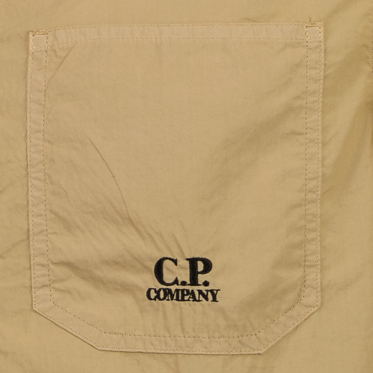 Popeline Embroidered Logo Shirt - Casual Basement