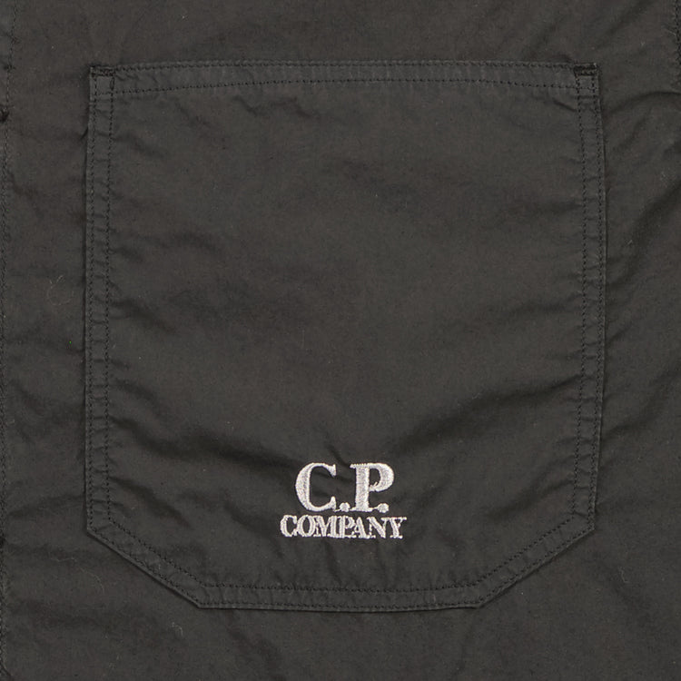 Popeline Embroidered Logo Shirt - Casual Basement