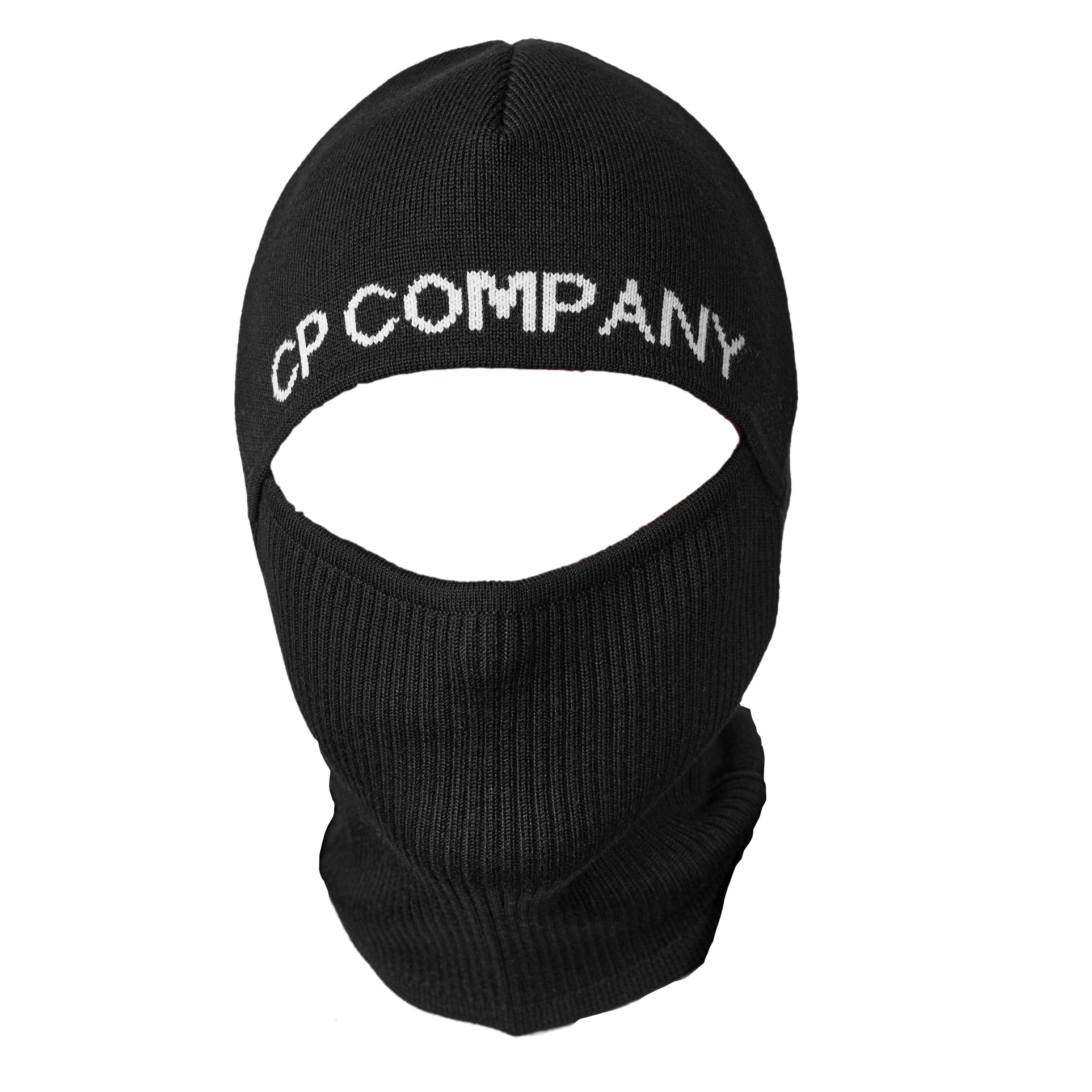 Company Knitted Ski Mask Black