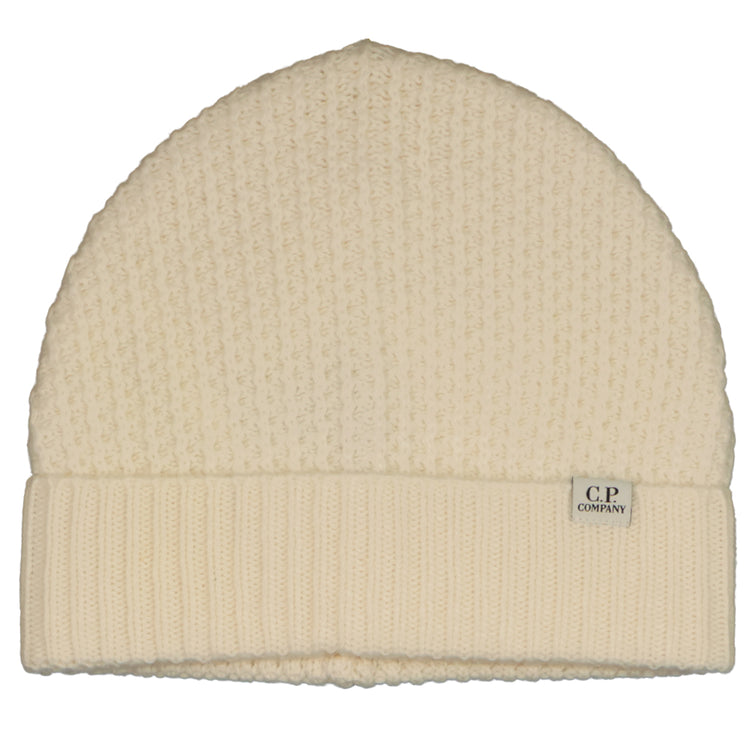 Lambswool Knit Logo Beanie - Casual Basement