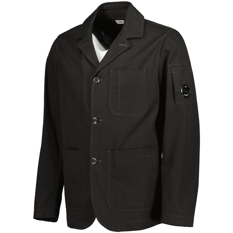 Twill Lens Blazer - Casual Basement