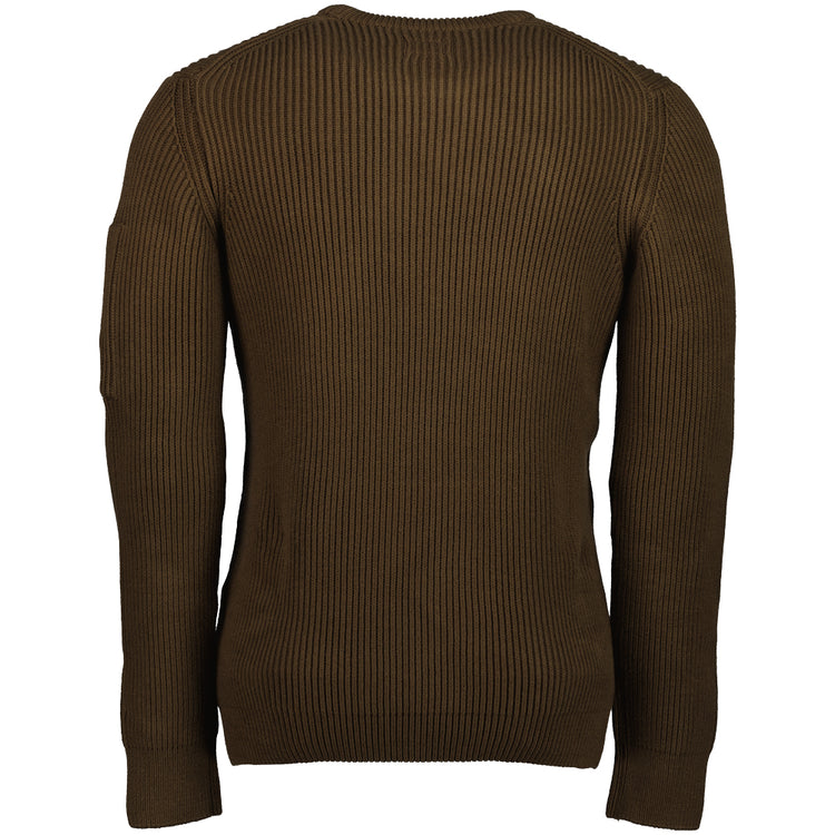 Full Rib Crewneck Lens Knit - Casual Basement