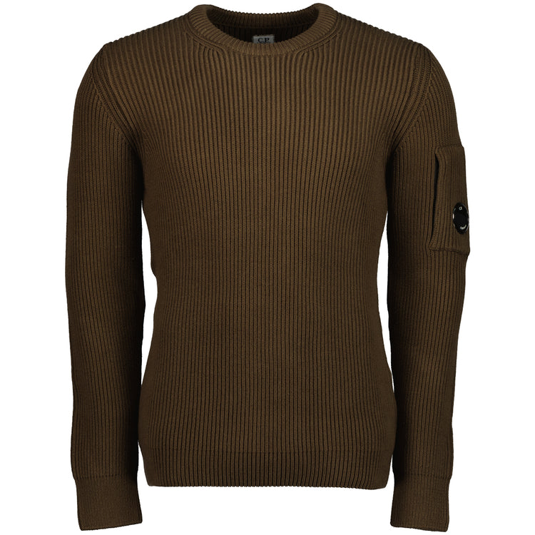 Full Rib Crewneck Lens Knit - Casual Basement