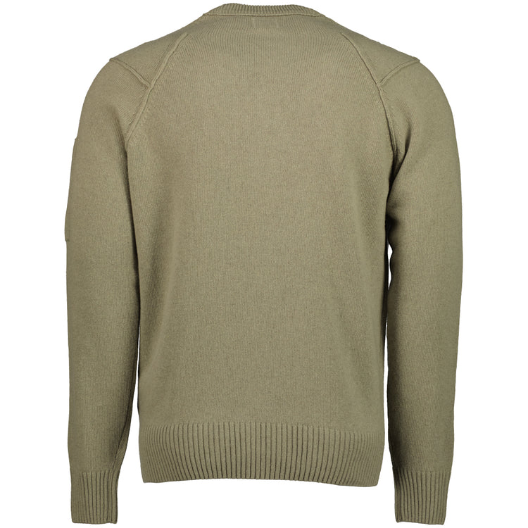 Lambswool Crewneck Lens Knit - Casual Basement