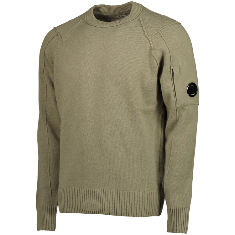Lambswool Crewneck Lens Knit - Casual Basement