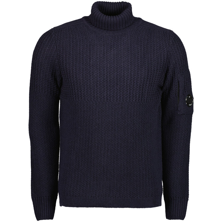 Lambswool Turtleneck Lens Knit - Casual Basement