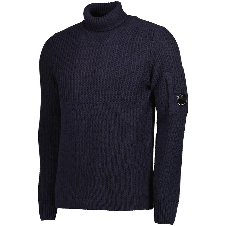 Lambswool Turtleneck Lens Knit - Casual Basement