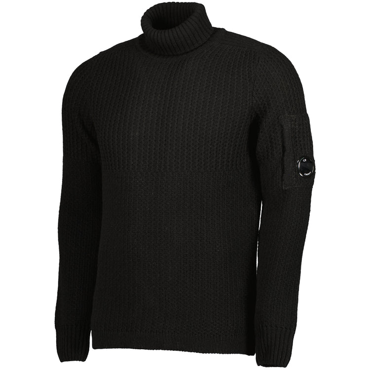 Lambswool Turtleneck Lens Knit - Casual Basement