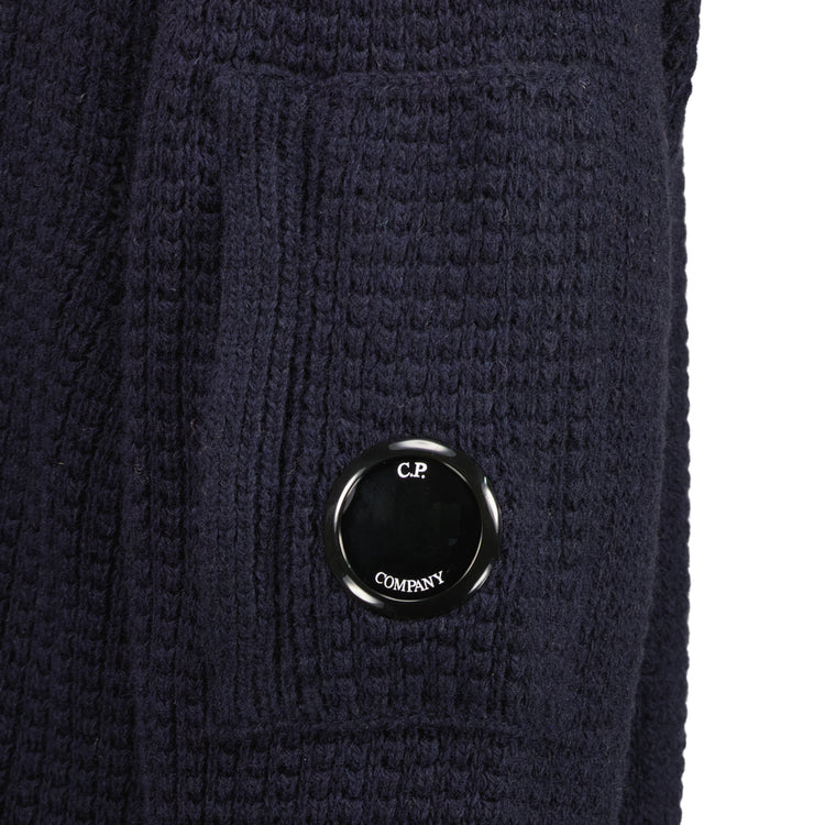 Lambswool Waffle-Knit Lens Jumper - Casual Basement