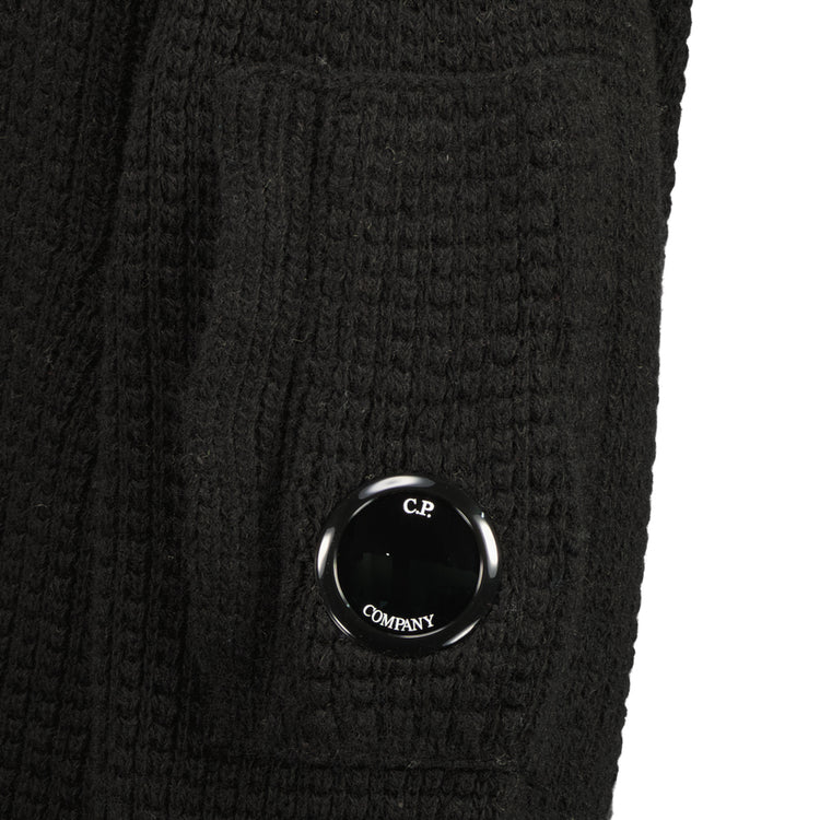 Lambswool Waffle-Knit Lens Jumper - Casual Basement