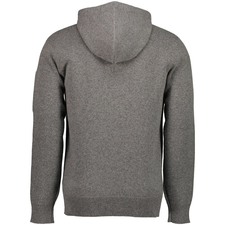 Lambswool Hooded Lens Jumper - Casual Basement