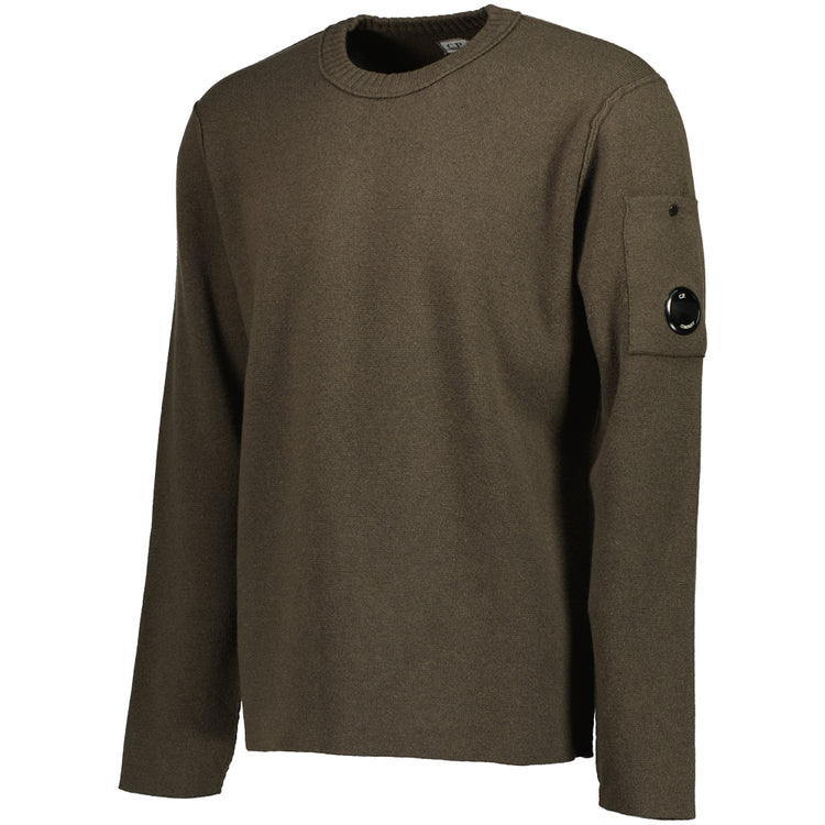Lambswool Crewneck Lens Knit - Casual Basement