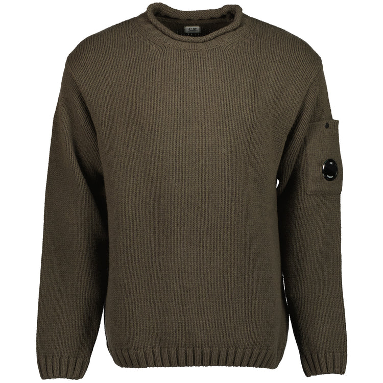 Funnel Neck Lens Jumper - Casual Basement