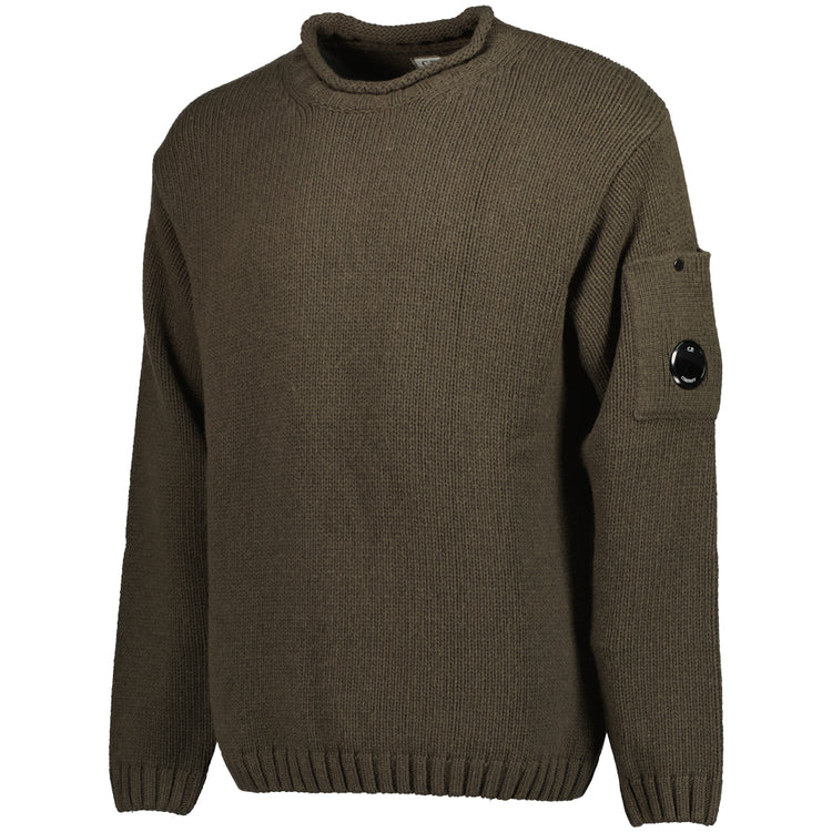 Funnel Neck Lens Jumper - Casual Basement